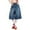 A-Dark Blue222, variant on Women Denim Pants Summer Casual Cropped Wide Leg Jeans Pants Ladies Loose Baggy Fit Denim Capri Trousers With Pockets