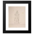 thumbnail image 2 of Jacques-Raymond Brascassat 12x14 Black Modern Framed Museum Art Print Titled - Canon, 14th Century., 2 of 5