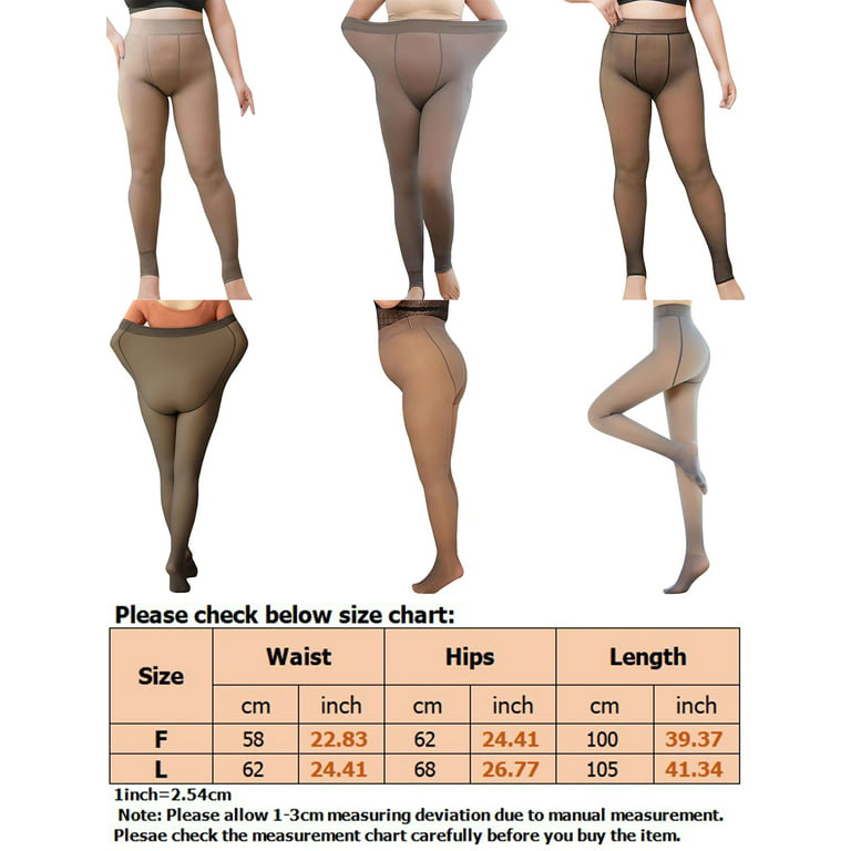 Sexy Dance Ladies Pantyhose Solid Color Leggings Elastic Waisted Tights  Thickened Stockings Sport Coffee-Feet 350g Plus Size 
