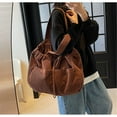 thumbnail image 6 of Women Bag Drawstring Armpit Bag Commuting Bag Large Capacity Shoulder Bag, 6 of 20