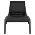 thumbnail image 4 of Compamia Pacific Chaise Lounge with Black Sling in Black, 4 of 13