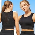 thumbnail image 1 of WILLBEST Brasier Mujer Sin Varilla Sujetador Deportivo Absorbente Con Copa Fija Y Cojín Integrado Para Mujer, Espalda Hueca, 1 of 3