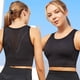 thumbnail image 1 of WILLBEST Brasier Sin Costuras Para Mujer Sujetador Deportivo Absorbente Con Copa Fija Y Cojín Integrado Para Mujer, Espalda Hueca, 1 of 3