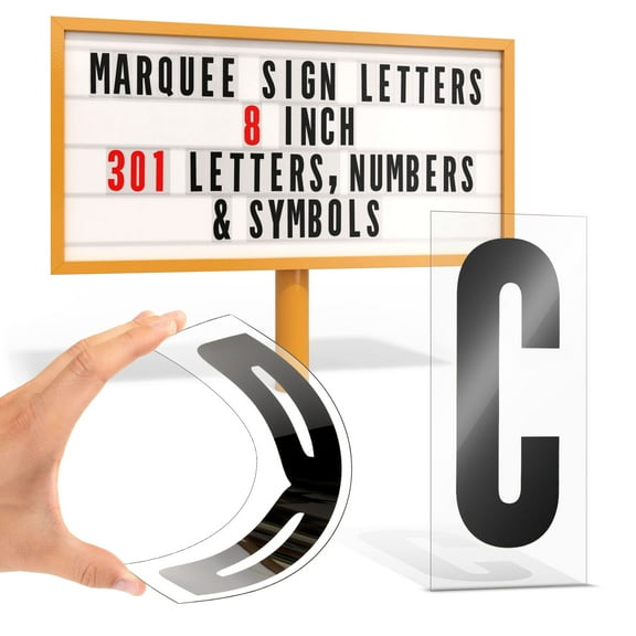 Sign Letter Portable - 8 Inch