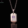 thumbnail image 3 of 1pcs kpop bts bangtan boys charm Collar Chapado En Oro Diamante Colgante Moda Coreana Ejército Accesorios De Joyería, 3 of 4