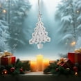 thumbnail image 7 of Christmas Gift Decor Christmas Crystal Pendant Acrylic Christmas Tree Hanging Decoration Suitable For Holiday Parties Home Decoration Exquisite Christmas Gifts Christmas Ornament Set, 7 of 7