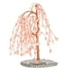 thumbnail image 1 of Inteprter Elegante decoración de escritorio de árbol, cristal natural hecho con centro de gravedad bajo, símbolo de la suerte, adorno Decoración del hogar Rosa, 1 of 6