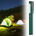 thumbnail image 3 of Chanana Small Rechargeable Pen Flashlights Work Light, Portable LED Pocket Flashlight Bright Flashlights for Home, Car, Emergencies, 6 Light Modes, LCD Display (Green), 3 of 9