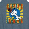 thumbnail image 3 of Peanuts - Snoopy Celebrate Karneval - Women's Racerback Tank Top, 3 of 6
