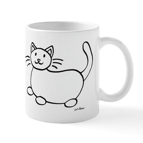 CafePress - Kind Hearted Woman Coffee Mug - 11 oz Ceramic Mug - Novelty Coffee Tea Cup