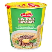 Lucky Me' Tasse de nouilles instantanées - La Paz Batchoy