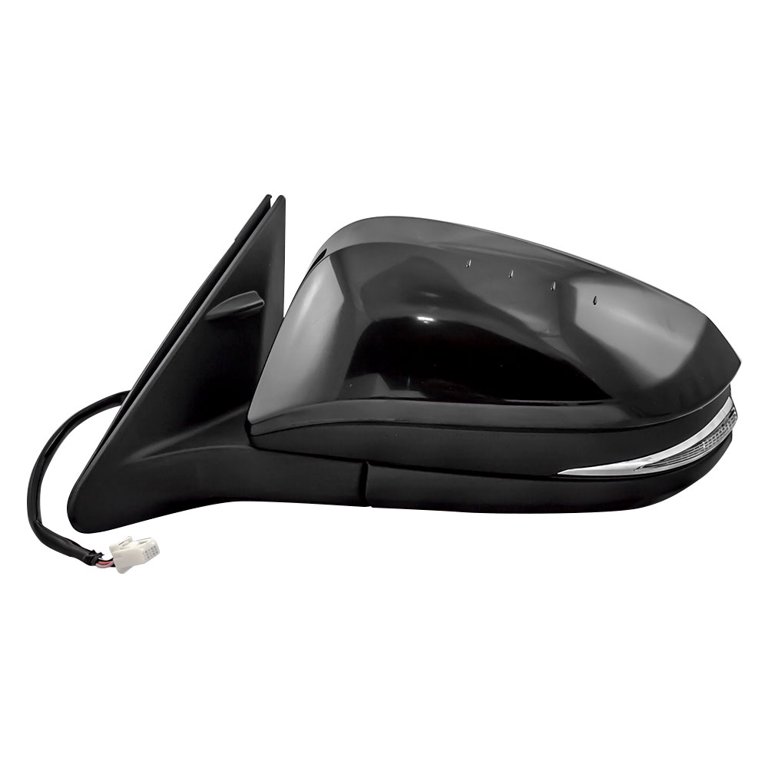 Brock Replacement Drivers Power Side View Mirror Heated Signal 