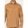 thumbnail image 3 of Hawx Work Gear Men's Benjamin Cpo Long Sleeve Snap Work Jacket - HXFA24K07-TAN X-  US, 3 of 4