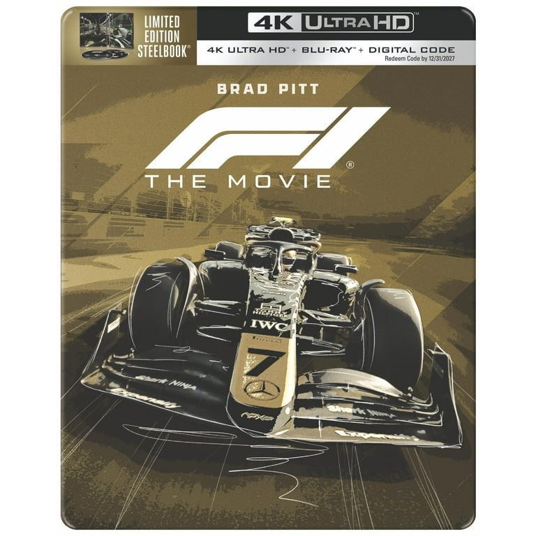F1: The Movie (Steelbook) (4K Ultra HD + Blu-ray + Digital Copy
