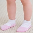 thumbnail image 4 of Baby Non Slip Grip Ankle Socks with Non Skid Soles for Infants Toddlers Kids Boys Girls, 4 of 18