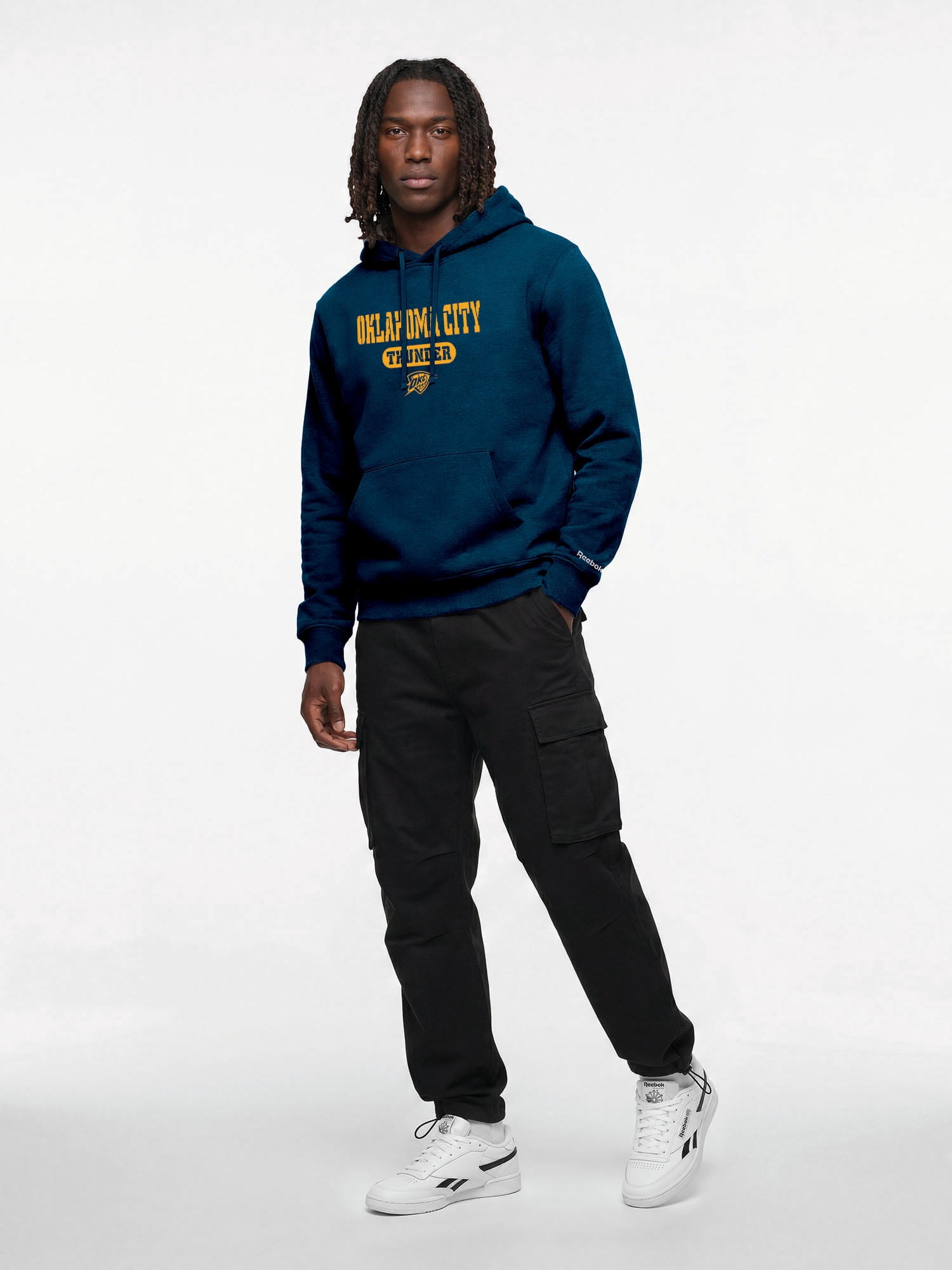 Oklahoma City Thunder Reebok Mens Hooded Sweatshirt