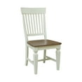 thumbnail image 4 of International Concepts Set of Two Vista Slat Back Dining Chairs, 4 of 10