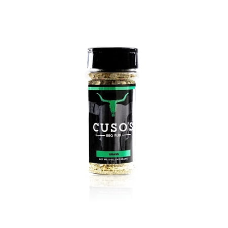 Cuso s Cuts BBQ Rub - Grass Seasoning - 5.0 oz