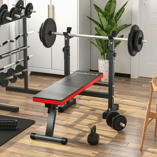 Jaxpety weight lifting folding bench hotsell