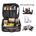 thumbnail image 2 of FORMRS Travel Makeup Bag Large Capacity Train Case Cosmetic Organizer with Adjustable Dividers, Mountains and Forests, 2 of 8
