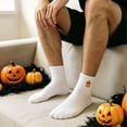 thumbnail image 2 of Miaoju Funny Socks for Men Women Halloween Fun Cozy Crazy Novelty Fashion Breathable Printed Cotton Boot Socks, 2 of 6