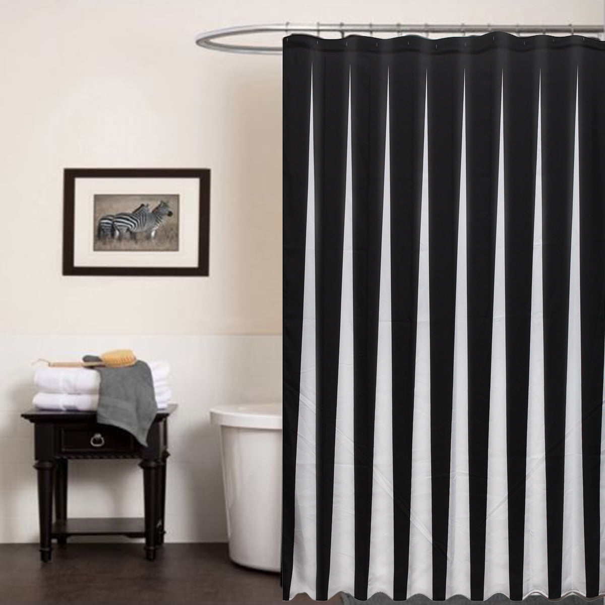 180*180CM Simple Waterproof Mould proof Bathroom Decor Shower Curtain