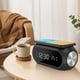 thumbnail image 1 of Cargador inalámbrico, nuevo cargador inalámbrico de 15 W, reloj despertador, temperatura, alta potencia, carga inalámbrica, pantalla digital, reloj de carga inalámbrica de escritorio multifuncional, c, 1 of 8