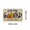 thumbnail image 2 of Comefolife Pumpkin Hello Door Mat for Front Door 30''x 17'' Coir Welcome Mat with Anti-Slip Backing Indoor & Outdoor Use, Pumpkin Fall Doormat for Outdoor Entrance, 2 of 8