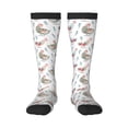 thumbnail image 2 of Lsque Funny Chicken Printed Crew Socks Men's Women's LightWeight Thin Casual Calf Socks ,Knee High Socks,Cotton Socks, 2 of 9
