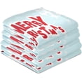 thumbnail image 4 of GZHJMY Merry Christmas Penguin Snowflake New Year Winter Kitchen Towels Dish Bar Tea Towel Dishcloths 1 Pack Super Absorbent Soft 18 x 28 inches, 4 of 7