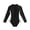 swimwear 2#Black, variant on WAYUTE Girls Swimsuits Long Sleeve Rash Guard for Sun Protection Conservative Bathing for Kids Swimwear Summer Vacation