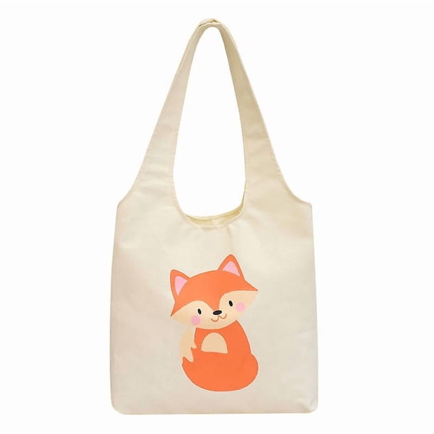Women's Aesthetic Canvas Tote Bag, Small Cute Reusable Cotton Cloth Crossbody Bag Handbag for Work & Shopping