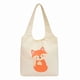 thumbnail image 1 of Women's Aesthetic Canvas Tote Bag, Small Cute Reusable Cotton Cloth Crossbody Bag Handbag for Work & Shopping, 1 of 3