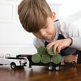 thumbnail image 2 of Camioneta Ford de juguete con remolque de cuello de cisne John Deere, 2 of 3