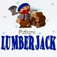 thumbnail image 2 of CafePress - Future Lumberjack Baby Toddler Infant Bodysuit - Baby Light Bodysuit, Size Newborn - 24 Months, 2 of 4