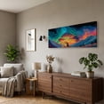 thumbnail image 2 of Large Tree of Life Canvas Wall Art, Abstract Canvas Prints Fantasy Landscape Paintings, Oversized Nature Pictures Artwork for Modern Home Decoration, 2 of 7