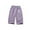 Purple-09, variant on Ugoldhm Girls Leggings Casual Thin Pant Relaxed Fit Solid Color Summer Cropped Capris 5-16 Years