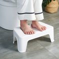 thumbnail image 3 of 1pc Feet Rest Stool Home Office Use Footstool Bathroom Toilet Feet Stool, 3 of 9