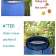 thumbnail image 4 of Reusable Rain Barrel Filter Mesh Cover with Adjustable Drawstring, Fits Any Size Barrel for Garden Water Collection, Prevents Debris and Leaves, Easy to Install and Clean, 4 of 10