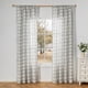 thumbnail image 2 of Cortinas MYSKY HOME semitransparentes de 213 cm de longitud, 2 paneles, color gris, 2 of 7
