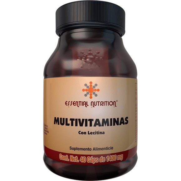 Multivitaminas 40 Cápsulas de 1400 mg