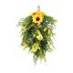 thumbnail image 3 of Lágrima flores artificiales guirnalda 20 pulgadas de largo letrero de bienvenida decorativa guirnalda para la sala de estar pared, 3 of 9