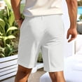 thumbnail image 4 of Aimik Men's Golf Chino Shorts Belted Waist Slant Pockets Wrinkle-Resistant Summer Shorts for Business Casual Work Holiday, 4 of 6