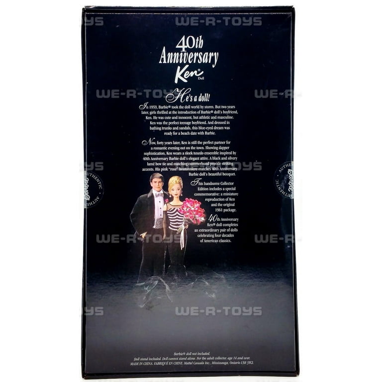 ★レア！★ Kenneth De Wolf / Get Set 帯付CD★ Mattel Barbie 40th Anniversary Ken Doll Collector Edition