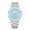 Azure, variant on Stylish Stainless Steel Watch - Electronic Quartz Movement, Pointer Display, Handsome Design - Non-Waterproof, Perfect Fashion Watch for Men