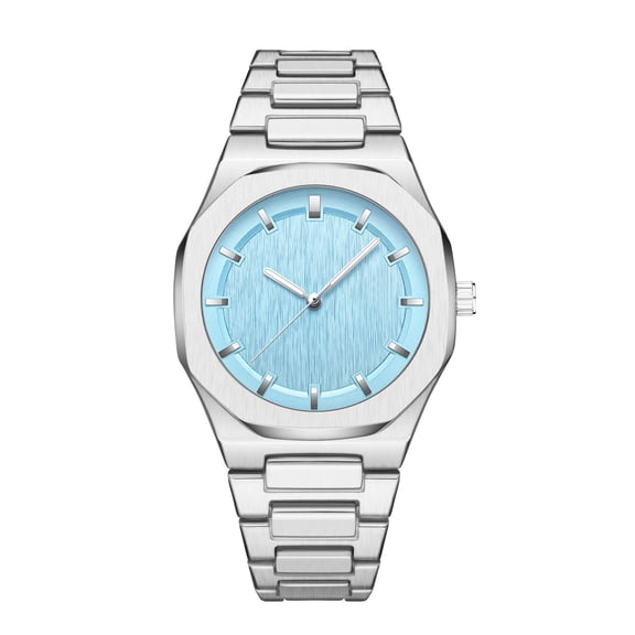Stylish Stainless Steel Watch - Electronic Quartz Movement, Pointer Display, Handsome Design - Non-Waterproof, Perfect Fashion Watch for Men