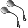 thumbnail image 1 of 1 par de espejos retrovisores de bicicleta 360, Reflector de espejo retrovisor de manguera ajustable para bicicletas de montaña, bicicletas eléctricas, Etc., 1 of 5