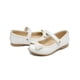 thumbnail image 4 of Flat Balerina Karsten® Charol Beige Con Moño Elegante Evento beige 20.5, 4 of 5