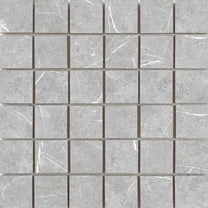 The Tile Life Opera Pearl Porcelain Grid Mosaic Tile Sample - 4 x 4 in. - Matte - 1-Piece - Floor, Wall, Backsplash