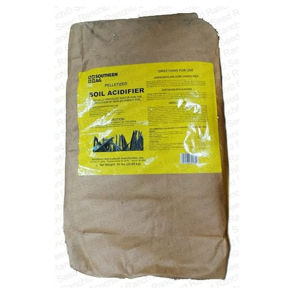 Soil Acidifier, 90% Sulfur (50lb) - 50 LB